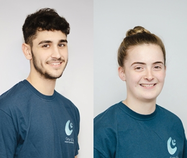 Congratulations to Charlie and Emily who are now Fully Qualified Level 3 Joiners!